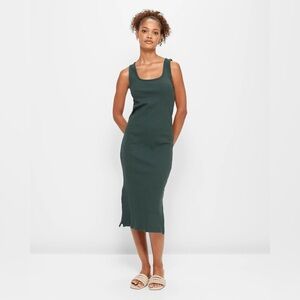 New ribbed dress blue